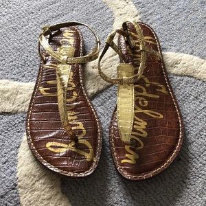 Sam Edelman GOLD sandals!